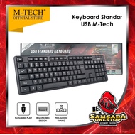 MTECH M-TECH STANDARD USB KEYBOARD M TECH STK-01 PC LAPTOP COMPUTER KEYBOARD