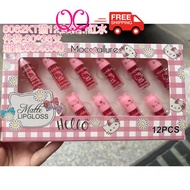 MOCALLURE Liptint Mini 12s Lip Tint Borong Hello Kitty Bear Rabbit Aloe Vera Sasimi Pinkflash Coolpo