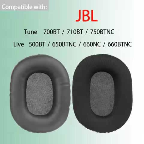 Earpads for JBL Tune 700BT 710BT 750BTNC Headphones Live 500BT 650BTNC Ear Cushions 660NC 660BTNC He