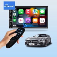 BT Air Mouse กล่องสำหรับแอนดอยด์ทีวีบลูทูธไร้สายรีโมทคอนโทรลไร้สาย CarPlay ควบคุมสำหรับสมาร์ทรถที่ไม่ใช่หน้าจอสัมผัส