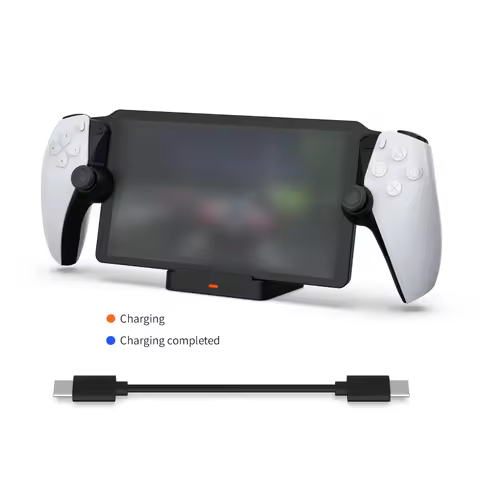 DOBE 3553 Charging Dock for PlayStation Portal,PS Portal Charger Stand with LED Indicator&Type-C Cab