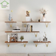 Wall Shelf Wall Shelf Punch-Free Partition Customized Single Shelf Shelf Iron Shelf Living Room Wall Hanging Wjh5