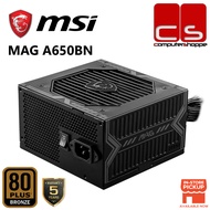 MSI MAG A650BN 80 Plus Bronze 650watt Power Supply