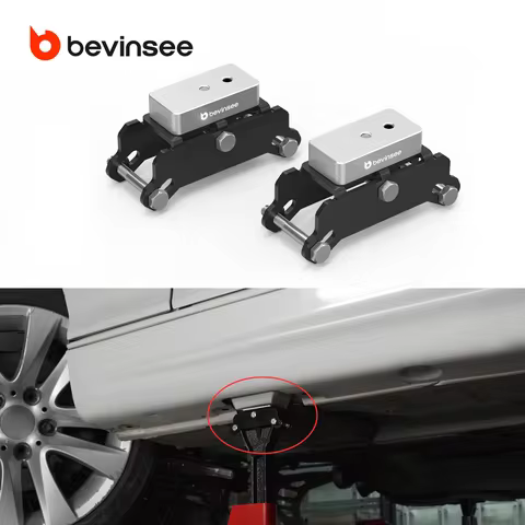 BEVINSEE 3-4 Ton Set Jack Stand Adapters for BMW for MINI for Totota Supra A90/A91,for BMW E46 E90 E