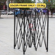 10x15 Feet Frame Only 23.5Kg Foldable For Canopy Tent Gazebo Folding Portable Tent