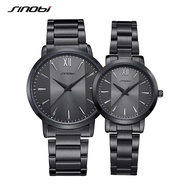 SINOBI Elegant Brand Women Watch Luxury Men's Quartz Watch Women's Watches Ladies Steel Men Wristwatches Lover Clock Relogio SYUE