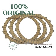 Supra X 125 Helm In Clutch Plate, Original AHM Friction Clutch Disc - 22201KYZ901