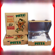 Thickened Aluminum Film Insulated Pizza Box 6/7/8/9/10/12-Inch Pizza Cake Takeaway Packaging Packagi