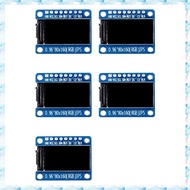 [R Q M U] 5X IPS RGB Display 0.96 Inch 7P SPI HD 65K Full Color LCD Module ST7735 Drive IC 80X160 (N