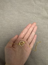 Gold Aries Zodiac Bracelet