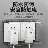 A/🔔International Electrician Double-Position Waterproof Box86Type Switch Socket Water Proof Cover for Switch2Two-Way Hei
