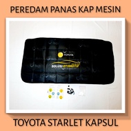 TOYOTA STARLET KAPSUL Peredam Panas Suara Kap Mesin Aksesoris Variasi Mobil VTECH Ori