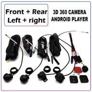 Sony Lens 3D View 360° Camera Set for Android Car Player