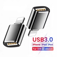 Lighting to USB 3.0 OTG Adapter For iPad iPhone 15 14 13 12 11 Pro Max 7 8 Plus Mobile Phone Accessories Converter
