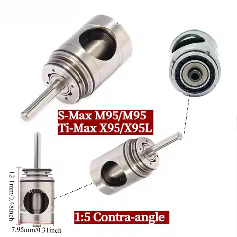 Dentals Cartridge Air Rotor for NSK Ti Max X95L/X95 S-Max M95L/M95 Low Speed Handpiece 1:5 Handpiece