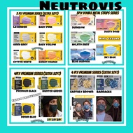 Ready Stock Original Neutrovis Medical Face Mask Premium Medical Face Mask 3-Ply / 4-Ply Masks 3Ply 