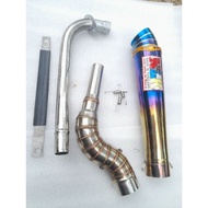 Nlk Pipe canister contour open specs exhaust Pipe for Wave 125 Xrm 110/125 Wave 100/110/115 Rs125 Fu