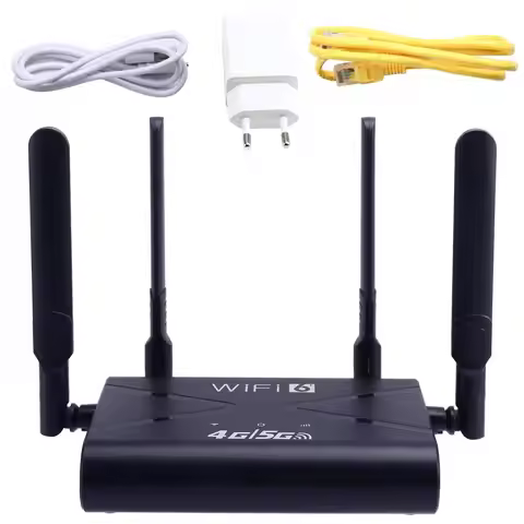 A23F-Wifi6 LTE Wireless Router 300Mbps High-Speed 4G 5G CPE LTE Router With SIM Card Slot 4 Antennae