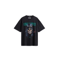T-shirt CARNIVAL X GUNS N ROSES SLASH OVS WASHED T-SHIRT BLACK