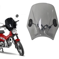 FOR CT125 Accessories Motorcycle Adjustable Wind Screen Windshield For CT125 Trail 125 Hunter Cub -2