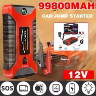 Powerbank Car Jumper 12V Full Set With Pump Jumper Battery Kereta 12V Emergency Use