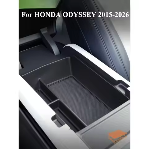 For HONDA ODYSSEY 2015-2026 Car Center Console Armrest Storage Box Car Organizer Stowing Container I