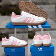 Adidas Samba Ladies Sneakers White Pink D9YY