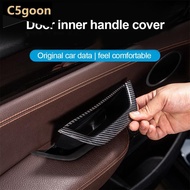 C5GOON Car Inner Door Handle Panel Pull Protective Cover ABS For BMW X3 X4 F25 F26 2011 - 2017 Inter