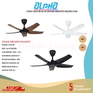 Alpha Cosa CX10 5B 56/40 inches Remote Ceiling Fan
