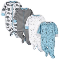 Baby Onesies Boys Romper Infant Girl zip Jumpsuit Newborn Outfits Pajamas Footies