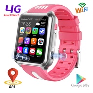 Android 9.0 Smartwatch 4G Kids GPS Location Phone Boys Girls Video Call Clock Wifi Internet Google Play Store Dual Camera Recording Photo Smartwatch