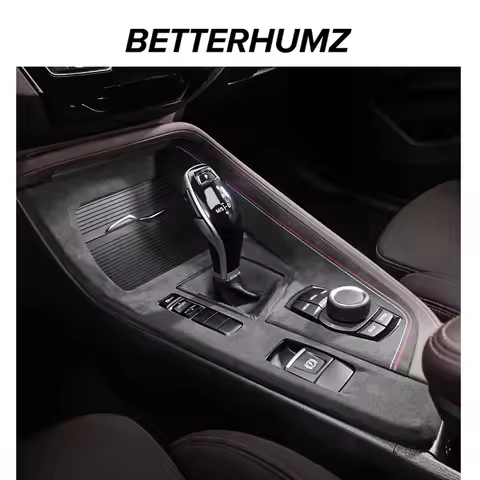 Betterhumz For BMW F48 F39 X1 X2 Car Center Console Gear Shift Box Panel Trim Cover M Performance St