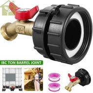IBC Tote Fitting Brass IBC Tank Adapter with 1/2inch Hose Fitting Premium IBC Tank Tap Adapter  SHOPABC1272