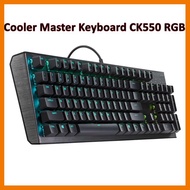 ถูกที่สุด!!! KEYBOARD (คีย์บอร์ด) Cooler Master Keyboard CK550 RGB ##ที่ชาร์จ อุปกรณ์คอม ไร้สาย หูฟัง เคส Airpodss ลำโพง Wireless Bluetooth คอมพิวเตอร์ USB ปลั๊ก เมาท์ HDMI สายคอมพิวเตอร์