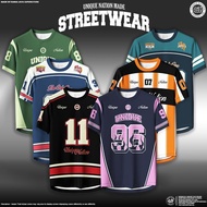 UNIQUE NATION STREETWEAR JERSEY DESIGN NUMBERIC PRINTED S-8XL BAJU ROUND-NECK