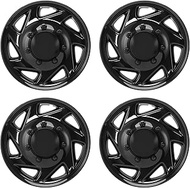 TULALUX Wheel Hubcaps Compatible with Ford E250 E350 E450 E550 Econoline Van 1998-2023; 16 inch Whee