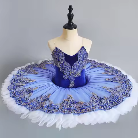 Professional Ballet Tutu Child Kids Girls Adults PancakeTutu Dance Giselle Paquita Ballet Costume Ba