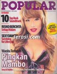 MAJALAH POPULAR NO. 247 AGUSTUS 2008 PINGKAN MAMBO