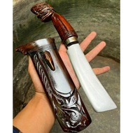Pisau Mini Model Gocil Golok Cilik Baja Per Jeep Super Cepot Wayang Best Seller