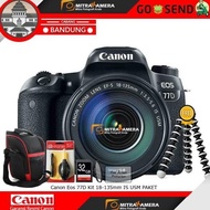 best seller! Canon Eos 77D Kit 18-135mm IS USM Paket murah