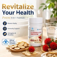 [❤️] 🔥 Kangpai Rhodiola Rosea Lily Softgels Natural Energy Vitality Support Official  Store Daily We