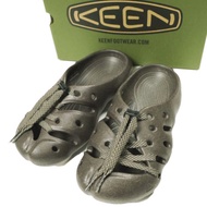 KEEN x Pilgrim Surf+Supply 25SS 特別版男女通用 Yogeez 1030288 US5 (23cm) 巧克力棕色/淺白 Recovery Clog 涼鞋 [二手] [KE