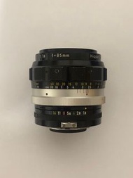 Nikon Nikkor-H 85mm f1.8 non-ai