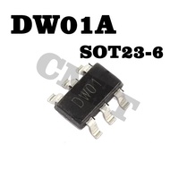 50pcs/lot DW01 DW01D DW01A SOT23-6 Power Bank Lithium Battery Protection IC Chip