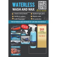 Purewax Waterless Wash / Detailer For Car and Household Buy 2 Free 3 Microfibers (35cm x 35cm) - Free 100 ML