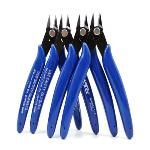 Aokin1PC 170 Universal Pliers DIY Electronic Diagonal Side Cutting Nippers Wire Cable Cutter 3D Prin