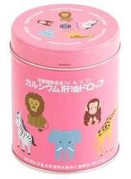 &lt;康兒益糖&gt;&lt;康喜健鈣&gt; 日本原裝 300粒裝 河合製藥KAWAI -  肝油球 維他命A+D+鈣質 粉紅色罐