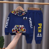 BAJU ANAK SETELAN HOODIE ANAK LAKI LAKI PEREMPUAN UMUR 1-5 TAHUN SETELAN HOODIE ANAK MOTIF HEWAN SET