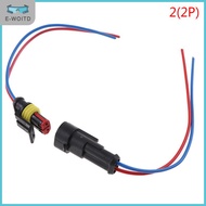 【SHENHAO3】 【DONGLONG】1 2 3 4 5 6Pin หญิงชายสายไฟกันน้ำ Auto Connector ปลั๊กรถยนต์