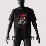 24-hour delivery（COD）100% Desain3DimensionWear - Original Premium Distro T-Shirt 3D Sprint Sonic - D